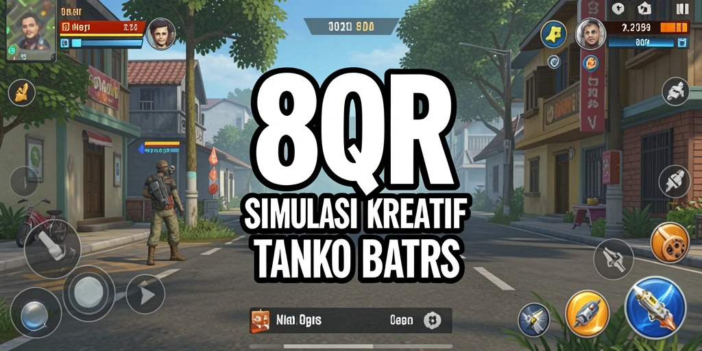 Tampilan gameplay interaktif dan kreatif di 8QR.