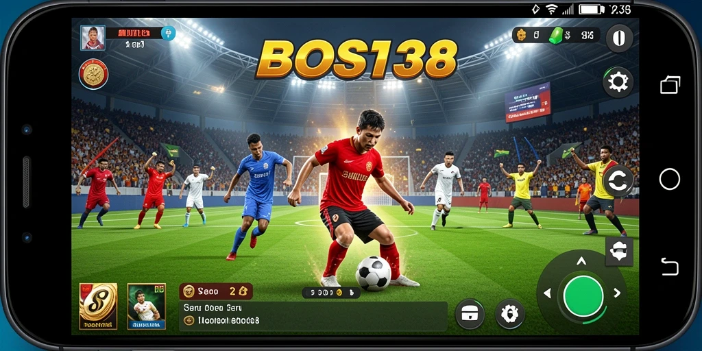 Tampilan mendebarkan dari pertandingan olahraga dalam BOS138.
