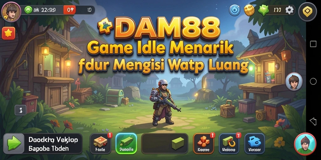 Tampilan gameplay <strong>DAM88</strong> yang sederhana dan menarik untuk semua pemain.