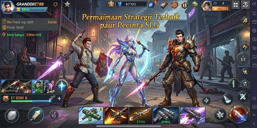 Tampilan gameplay seru di GRANDBET88 dengan strategi mendalam.