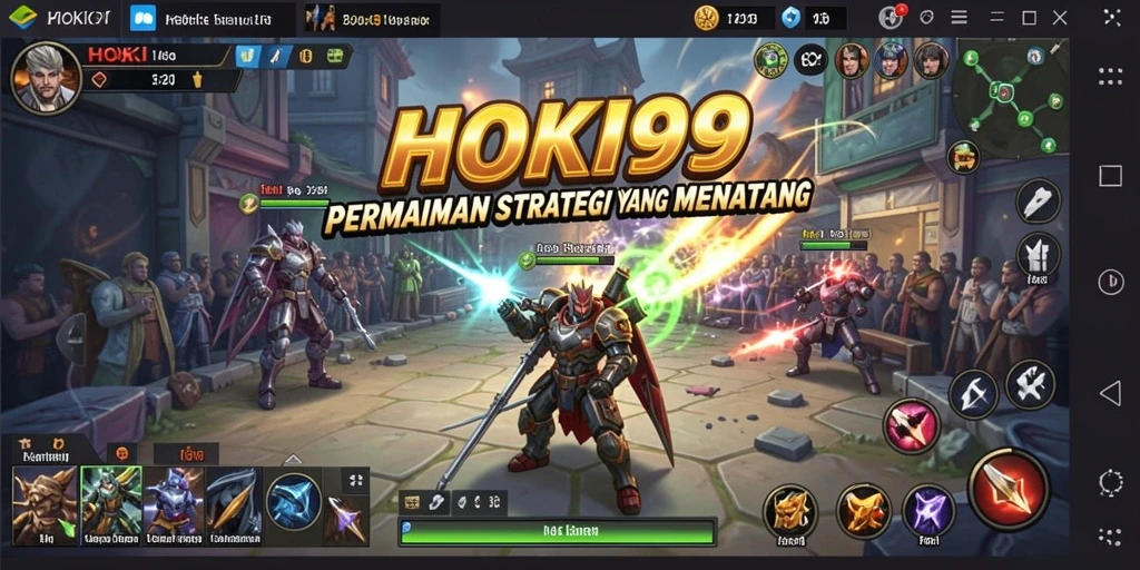 Tampilan permainan HOKI99 dengan strategi yang menantang.