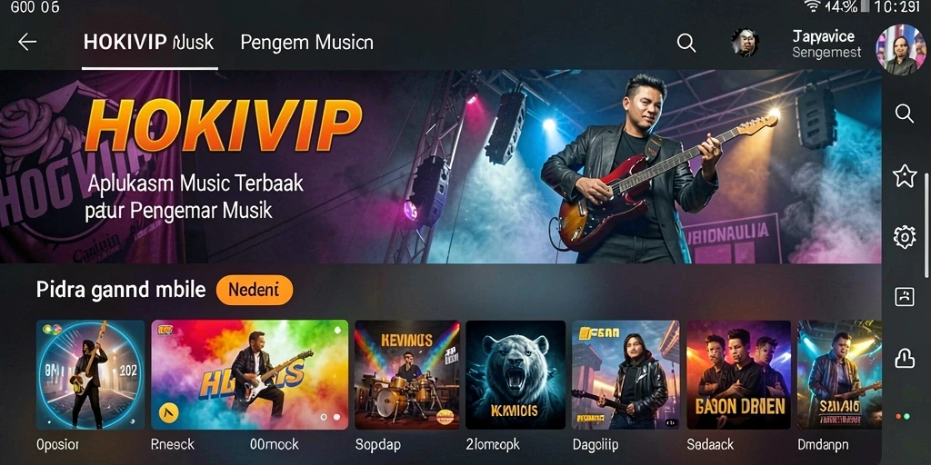 Tampilan gameplay HOKIVIP yang seru dan interaktif.
