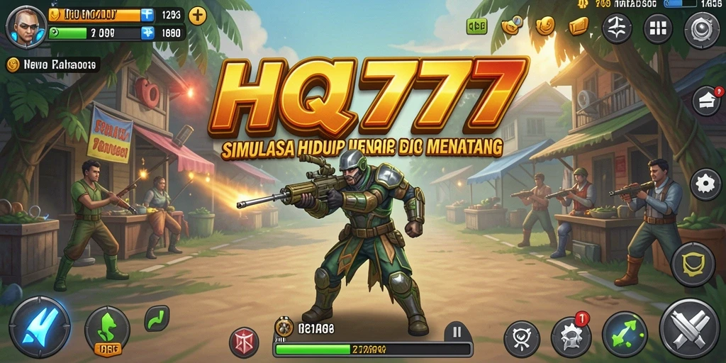 Screenshot gameplay menunjukkan aktivitas seru dalam <strong>HQ777</strong>.