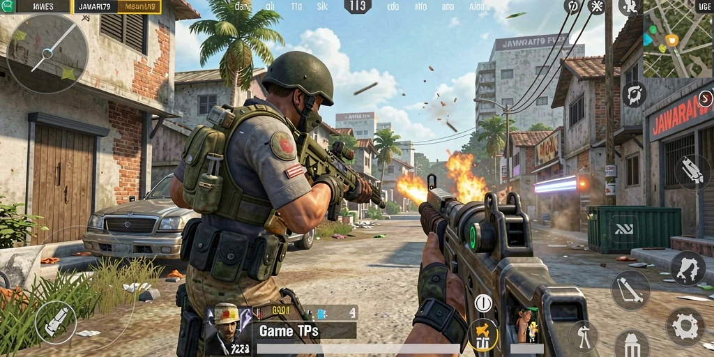 Gameplay TPS seru dengan grafis yang menarik di JAWARA79.