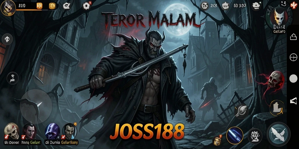 Gameplay menegangkan dari JOSS188 yang penuh kengerian.