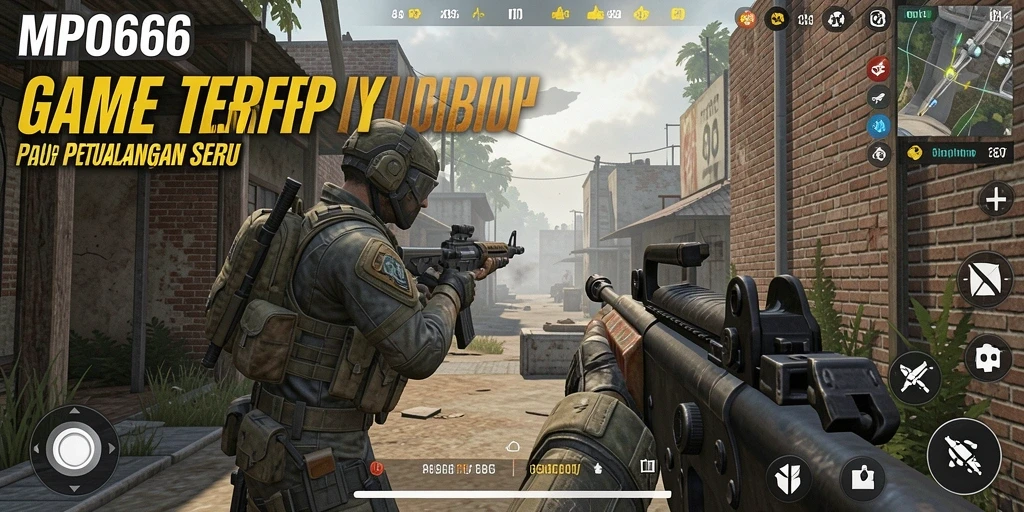 Tangkapan layar gameplay MPO666 yang menunjukkan aksi menembak yang seru.