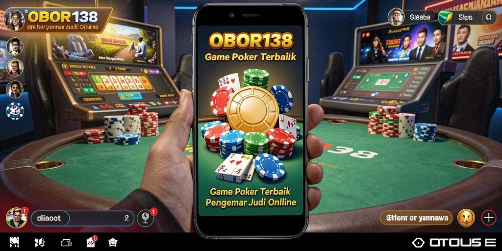 Tampilan gameplay <strong>OBOR138</strong> yang menarik dan interaktif dalam permainan Poker.