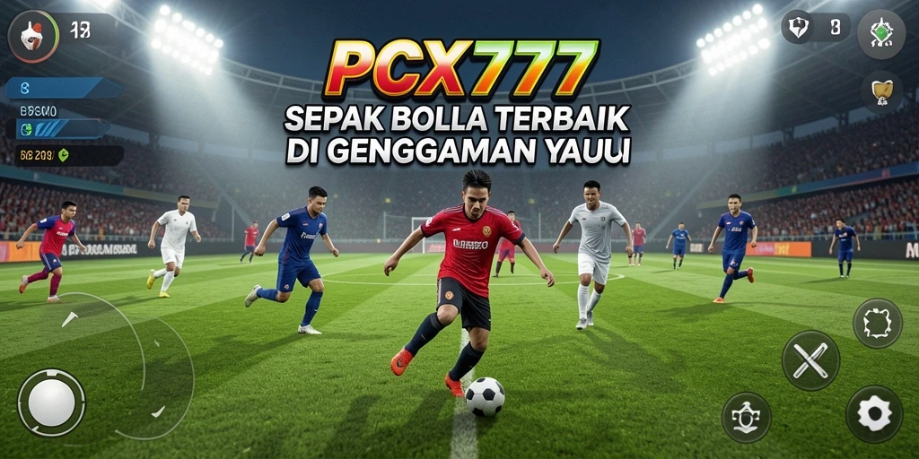 Gameplay menyenangkan di lapangan sepak bola PCX777.