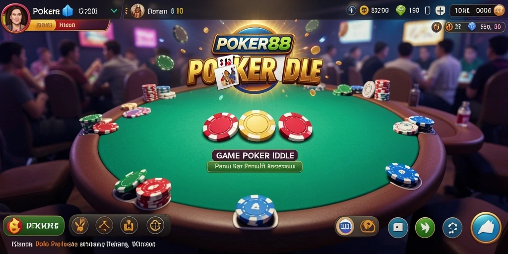 Tampilan gameplay <strong>POKER88</strong> yang menawan dan interaktif.