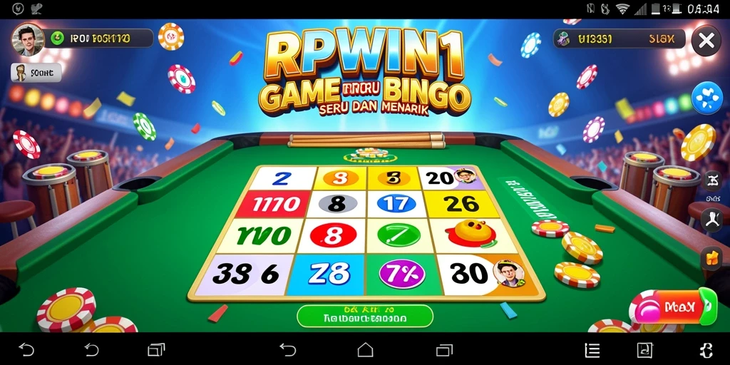 Gameplay seru RPWIN1 dengan berbagai tema Bingo yang menarik.