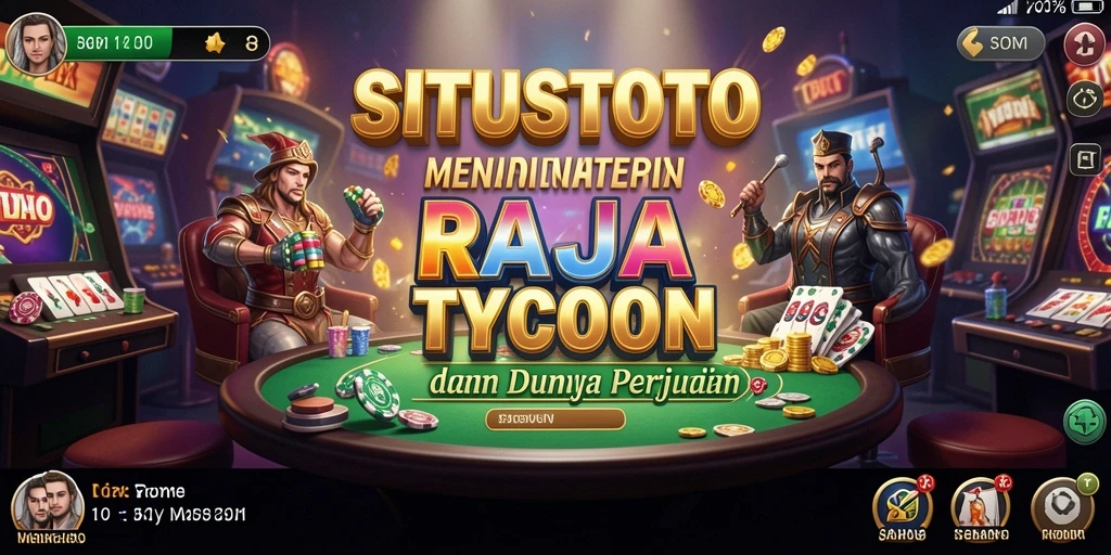 Tampilan gameplay menarik dari SITUSTOTO yang menunjukkan strategi Tycoon.